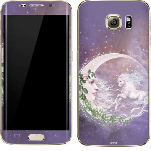 Laurie Prindle Moon Unicorn Galaxy S7 Edge Skin