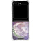 Moon Unicorn by Laurie Prindle Galaxy Z Flip5 5G Clear Case