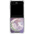 Moon Unicorn by Laurie Prindle Galaxy Z Flip5 5G Clear Case