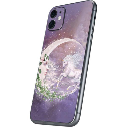 Laurie Prindle Moon Unicorn iPhone 11 Skin