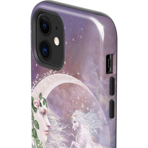 Laurie Prindle Moon Unicorn iPhone 12 Impact Case