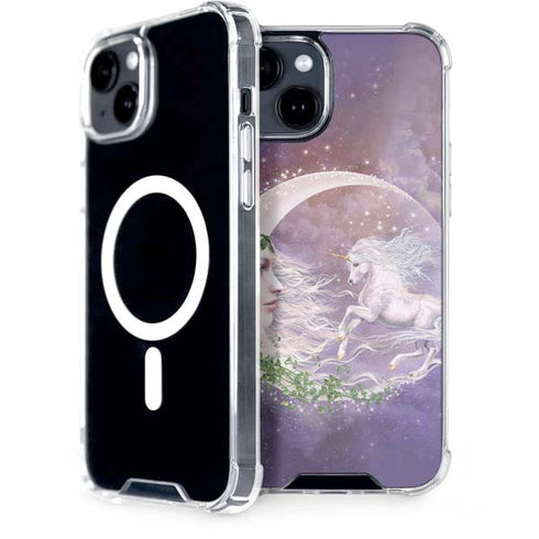 Laurie Prindle Moon Unicorn iPhone 13 MagSafe Case