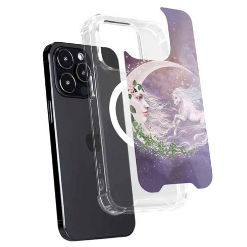 Laurie Prindle Moon Unicorn iPhone 13 Pro Max MagSafe Case