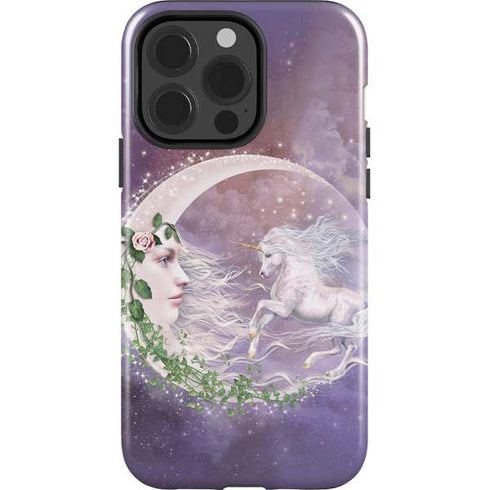 Moon Unicorn by Laurie Prindle iPhone 15 Pro Impact Case