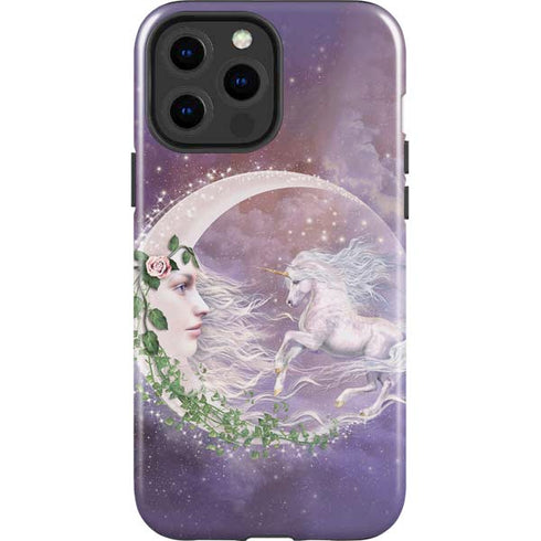 Moon Unicorn by Laurie Prindle iPhone 15 Pro Max Impact Case