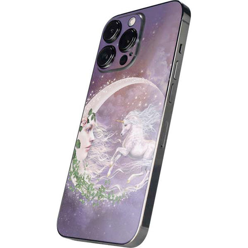 Moon Unicorn by Laurie Prindle iPhone 15 Pro Skin