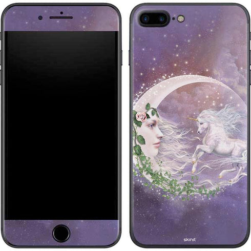 Laurie Prindle Moon Unicorn iPhone 8 Plus Skin
