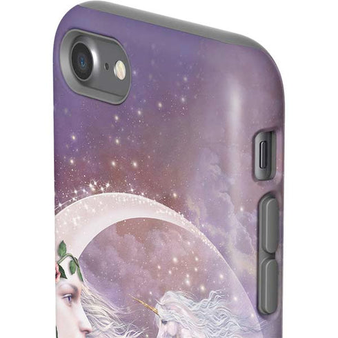 Laurie Prindle Moon Unicorn iPhone SE (2nd & 3rd Gen) Pro Case