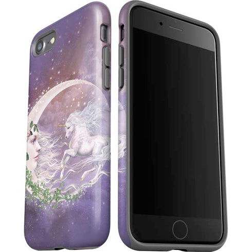 Laurie Prindle Moon Unicorn iPhone SE (2nd & 3rd Gen) Pro Case