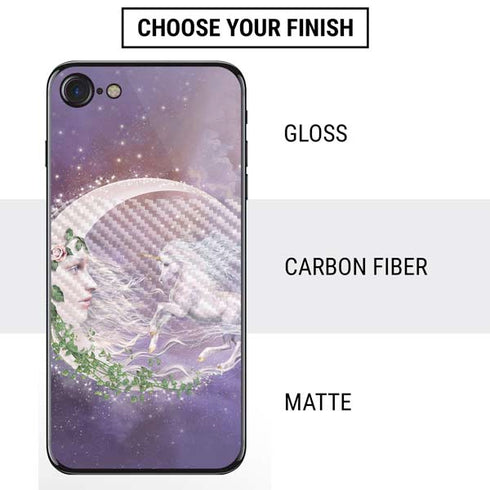 Laurie Prindle Moon Unicorn iPhone SE (2nd & 3rd Gen) Skin