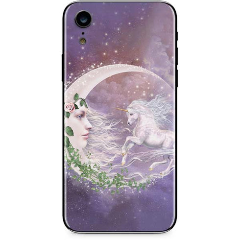 Laurie Prindle Moon Unicorn iPhone XR Skin