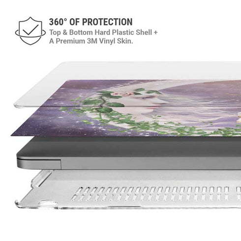 Moon Unicorn by Laurie Prindle MacBook Pro 16in (2021-25) Case plus Skin