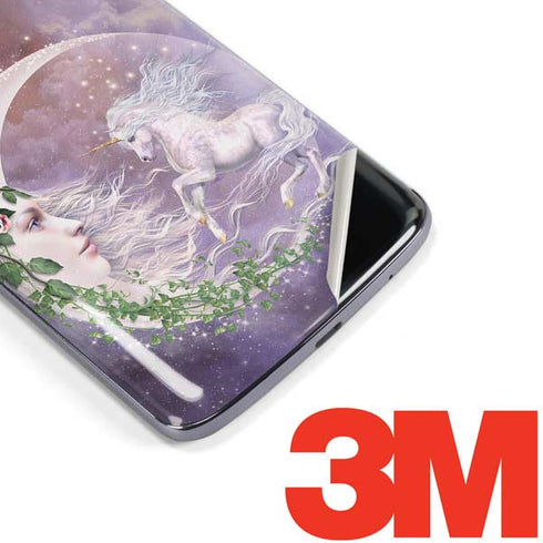 Laurie Prindle Moon Unicorn Moto E5 Plus Skin