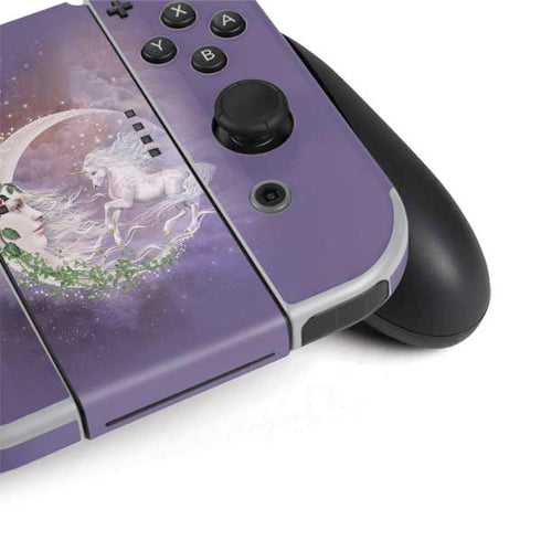 Laurie Prindle Moon Unicorn Nintendo Switch OLED (2021) Skin