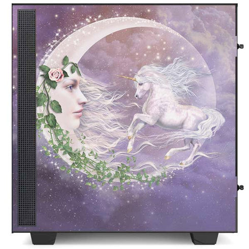 Laurie Prindle Moon Unicorn NZXT H510 Compact ATX Mid-Tower Case Skin