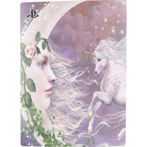 Laurie Prindle Moon Unicorn PS5 Digital Edition Console Skin