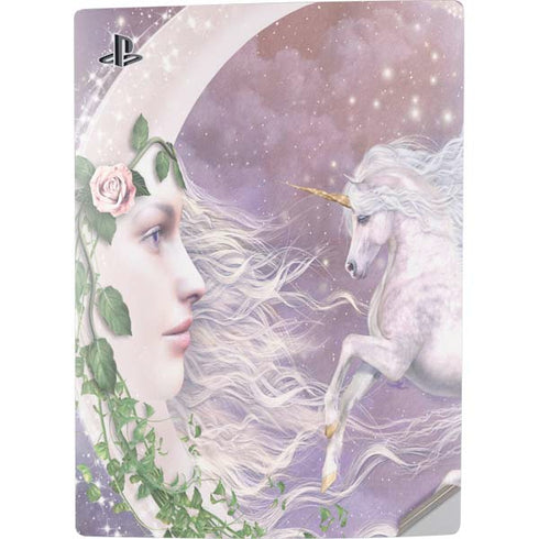 Laurie Prindle Moon Unicorn PS5 Digital Edition Console Skin