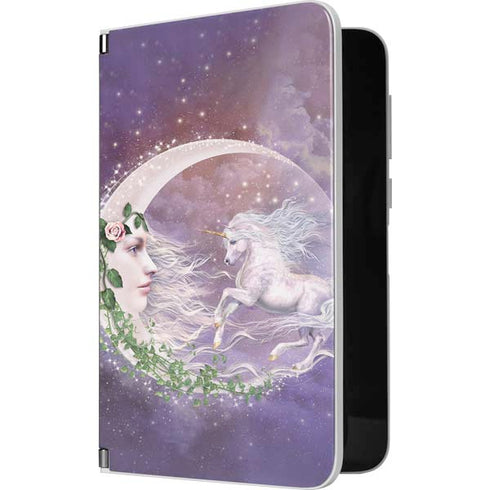 Laurie Prindle Moon Unicorn Surface Duo Skin