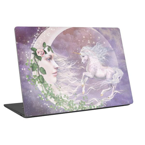 Laurie Prindle Moon Unicorn Universal Laptop 15in (12.2 x 8.8in) Skin