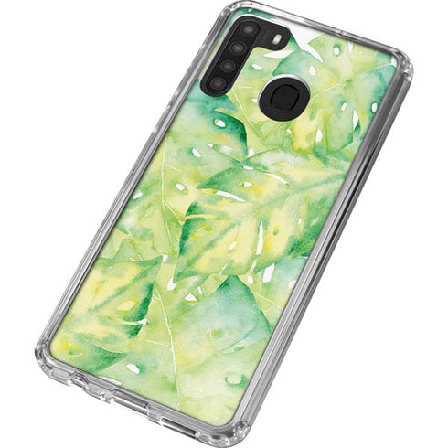 More Palms Please Galaxy A21 Clear Case