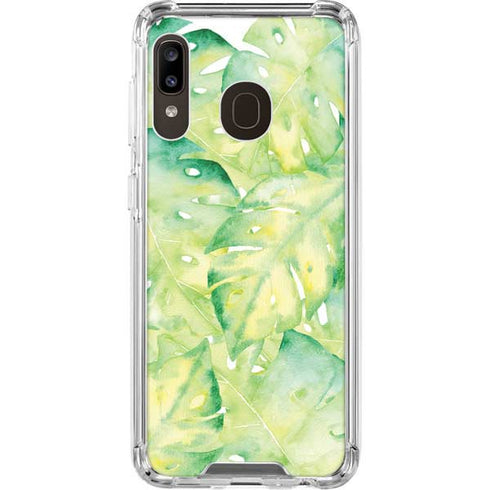 More Palms Please Galaxy A30 Clear Case