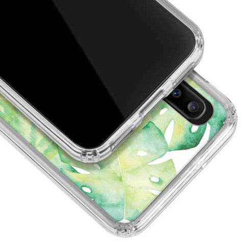 More Palms Please Galaxy A30 Clear Case