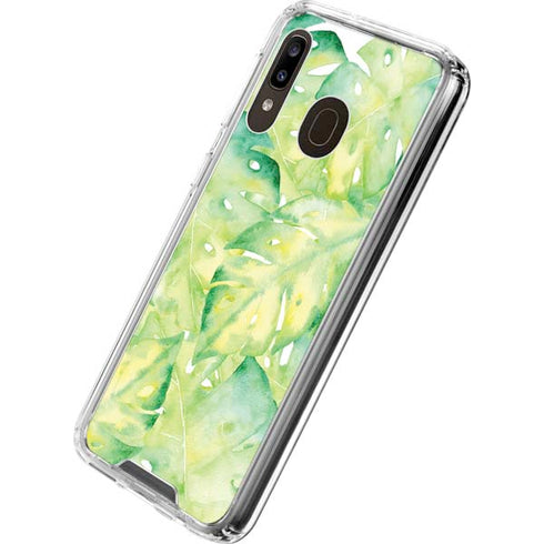 More Palms Please Galaxy A30 Clear Case