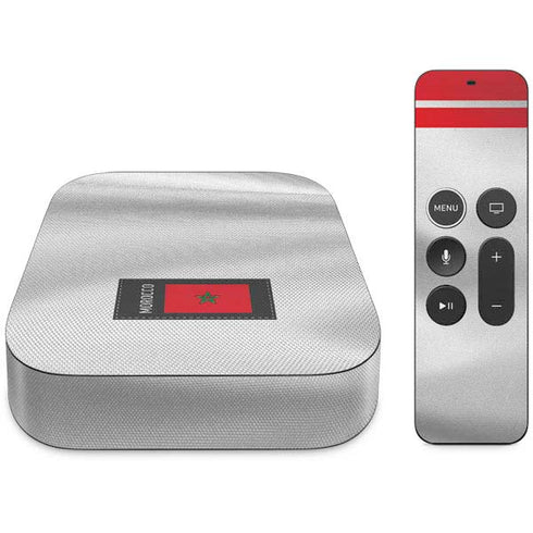 Morocco Soccer Flag Apple TV Skin