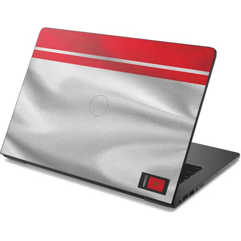 Morocco Soccer Flag Dell Chromebook Skin