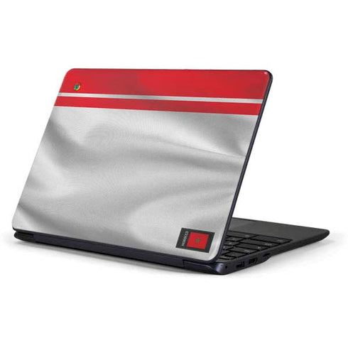 Morocco Soccer Flag Samsung Chromebook Skin
