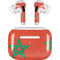 Morocco Flag Distressed Apple AirPods Pro Skin