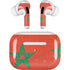 Morocco Flag Distressed Apple AirPods Pro Skin
