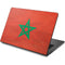 Morocco Flag Distressed Dell Chromebook Skin