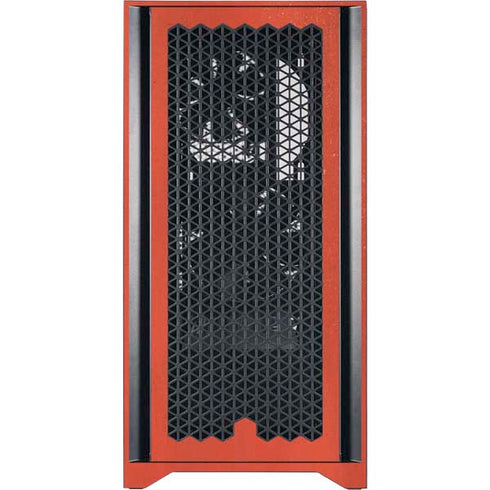 Morocco Flag Distressed Corsair 4000D Tempered Glass Mid-Tower ATX Case Skin