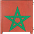 Morocco Flag Distressed Corsair 4000D Tempered Glass Mid-Tower ATX Case Skin