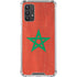 Morocco Flag Distressed Galaxy A32 5G Clear Case