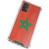 Morocco Flag Distressed Galaxy A32 5G Clear Case