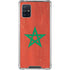 Morocco Flag Distressed Galaxy A51 5G Clear Case