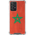 Morocco Flag Distressed Galaxy A52 5G Clear Case