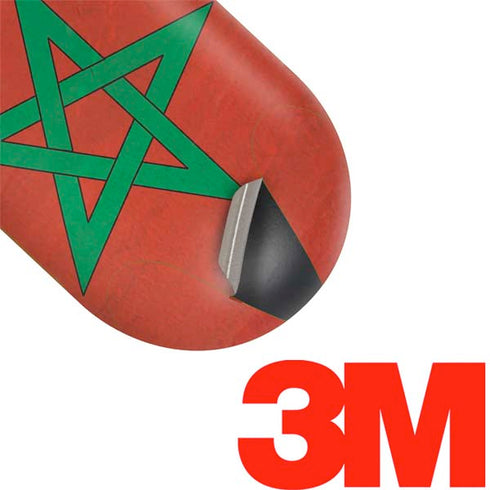 Morocco Flag Distressed Galaxy Buds Skin