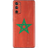 Morocco Flag Distressed Galaxy S20 Fan Edition Skin