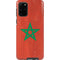 Morocco Flag Distressed Galaxy S20 Plus Pro Case