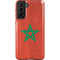 Morocco Flag Distressed Galaxy S21 Plus 5G Pro Case