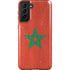 Morocco Flag Distressed Galaxy S21 Plus 5G Pro Case