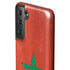 Morocco Flag Distressed Galaxy S21 Plus 5G Pro Case