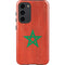 Morocco Flag Distressed Galaxy S23 Plus Pro Case
