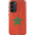 Morocco Flag Distressed Galaxy S23 Plus Pro Case