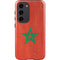 Morocco Flag Distressed Galaxy S23 Pro Case