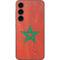 Morocco Flag Distressed Galaxy S23 Skin