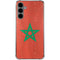 Morocco Flag Distressed Galaxy S24 Plus Clear Case